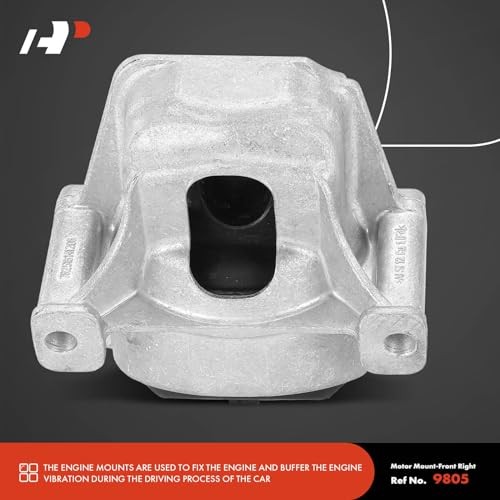 2PCS Front Left and Right Engine Motor Mount Kit Compatible with Audi A4