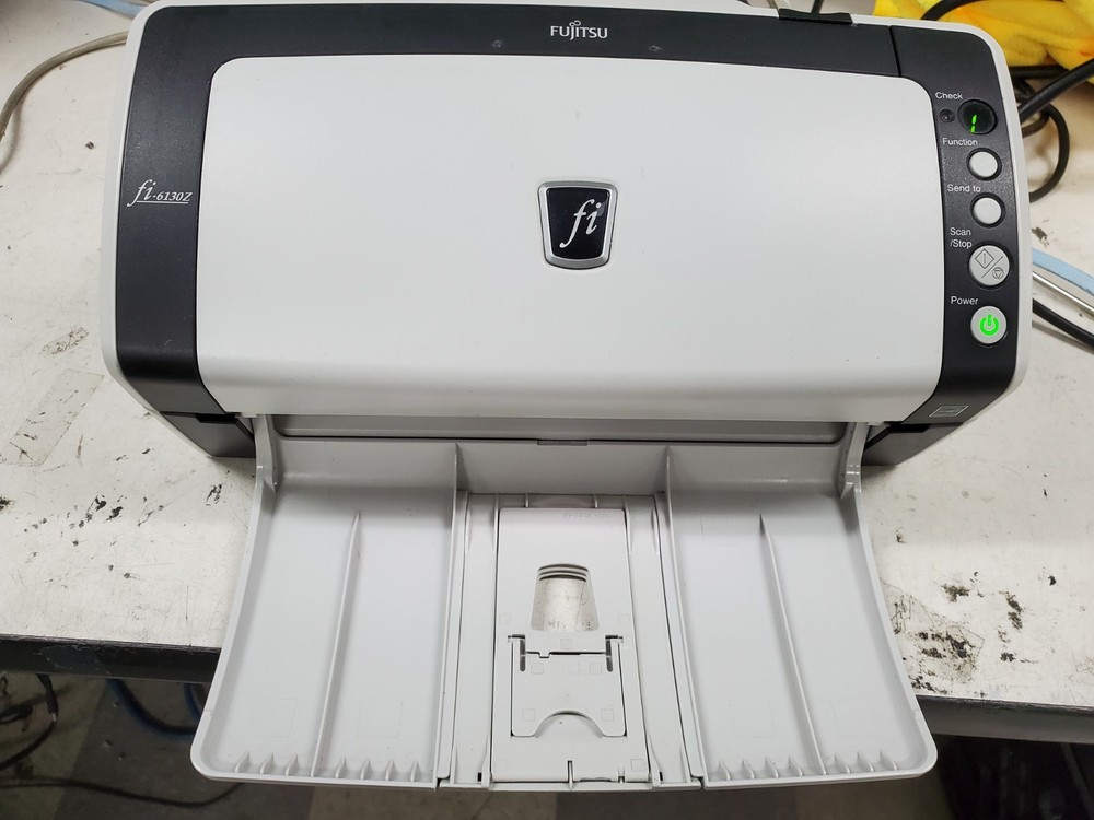Fujitsu fi-6130z Duplex Desktop Document Scanner *No Top Tray* | O261