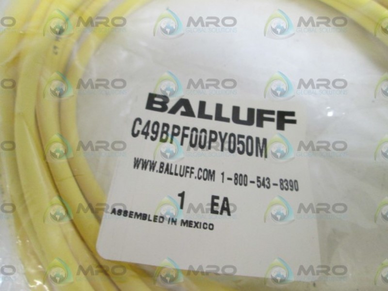 BALLUFF CABLE C49BPF00PY050M NSMP