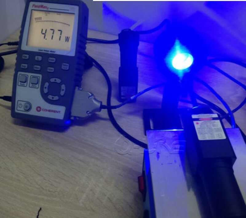 Waterproof Focusable 450nm Blue Laser Module 450T-5000