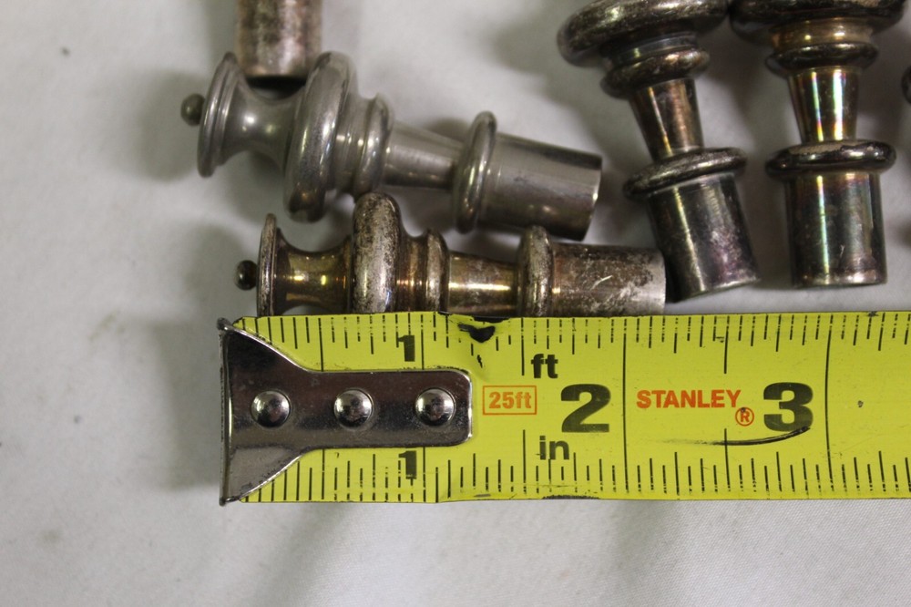 Lamp Finials , Solid ,Silver finish , Asian design