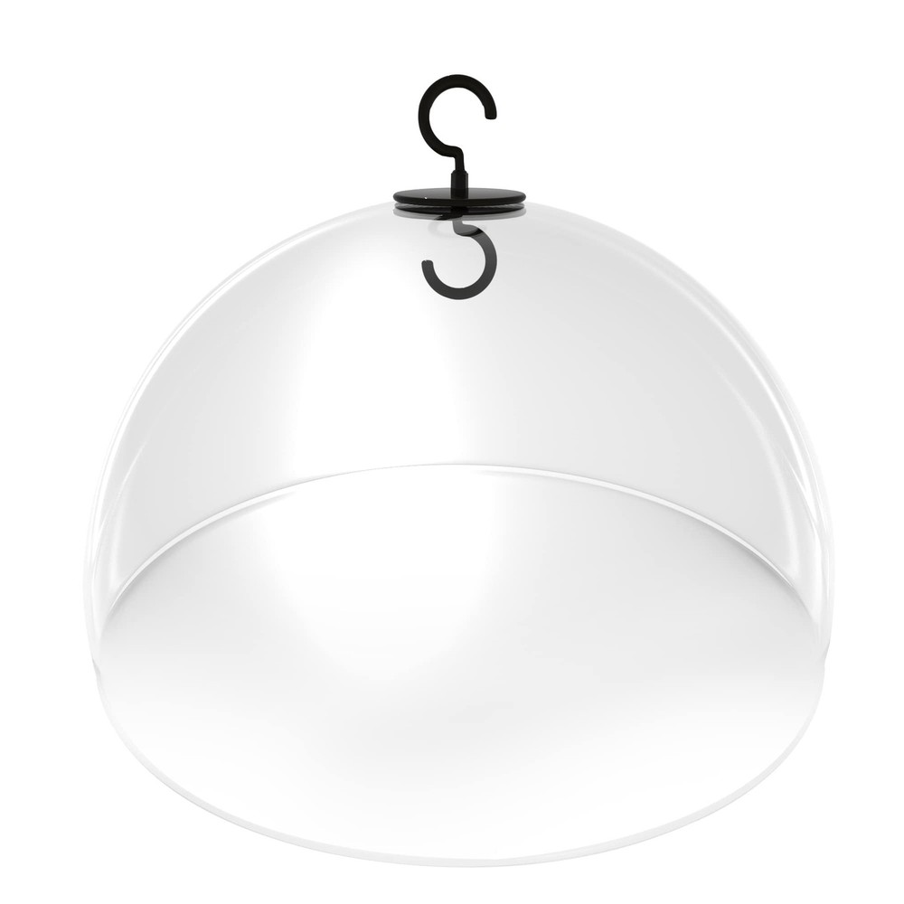 PFNRTH Squirrel Baffle for Shepherp's Hook, Or Clear