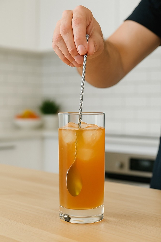 Whiskey Cocktail Stirring Spoon