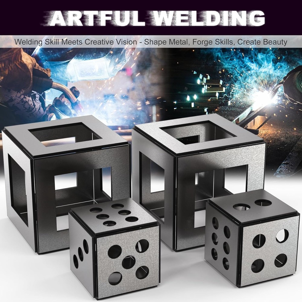 Versatile 14 Gauge 24-Piece Welding Practice Kit - Perfect for Skill Development