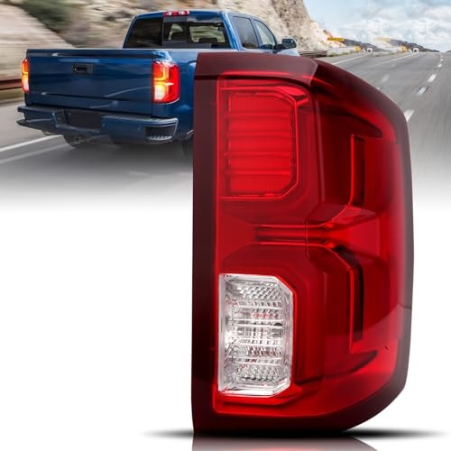 LED Tail Light Assembly Compatible with Chevy Silverado Passenger Right Side