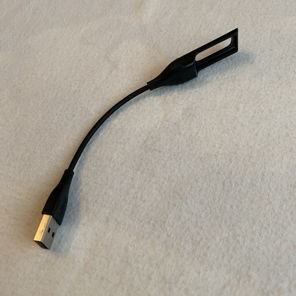 Authentic Original Fitbit Flex FB401 USB Charger Charging Cable Cradle Black