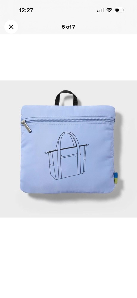 40L Weekender Bag - Open Story Blue