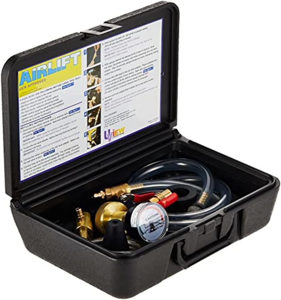 Universal Airlift Cooling System Tool - Leak Detection & Fast Refill Capability