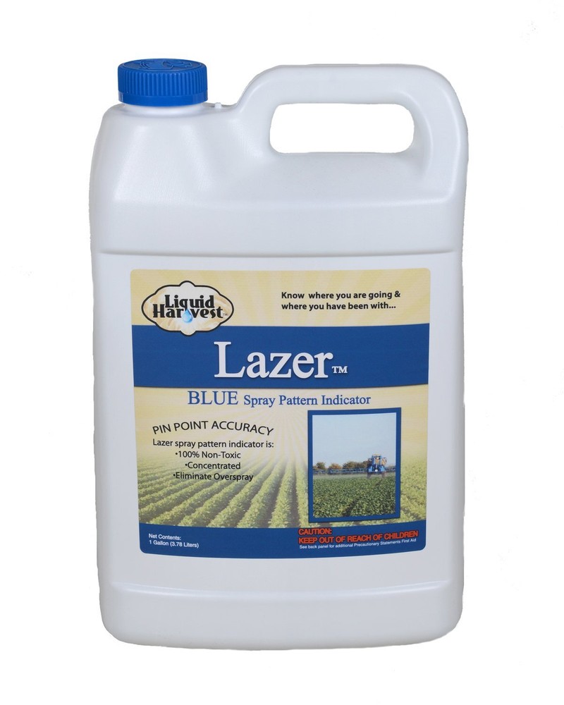Liquid Harvest Lazer Blue Concentrated Spray Pattern Indicator - 1 Gallon
