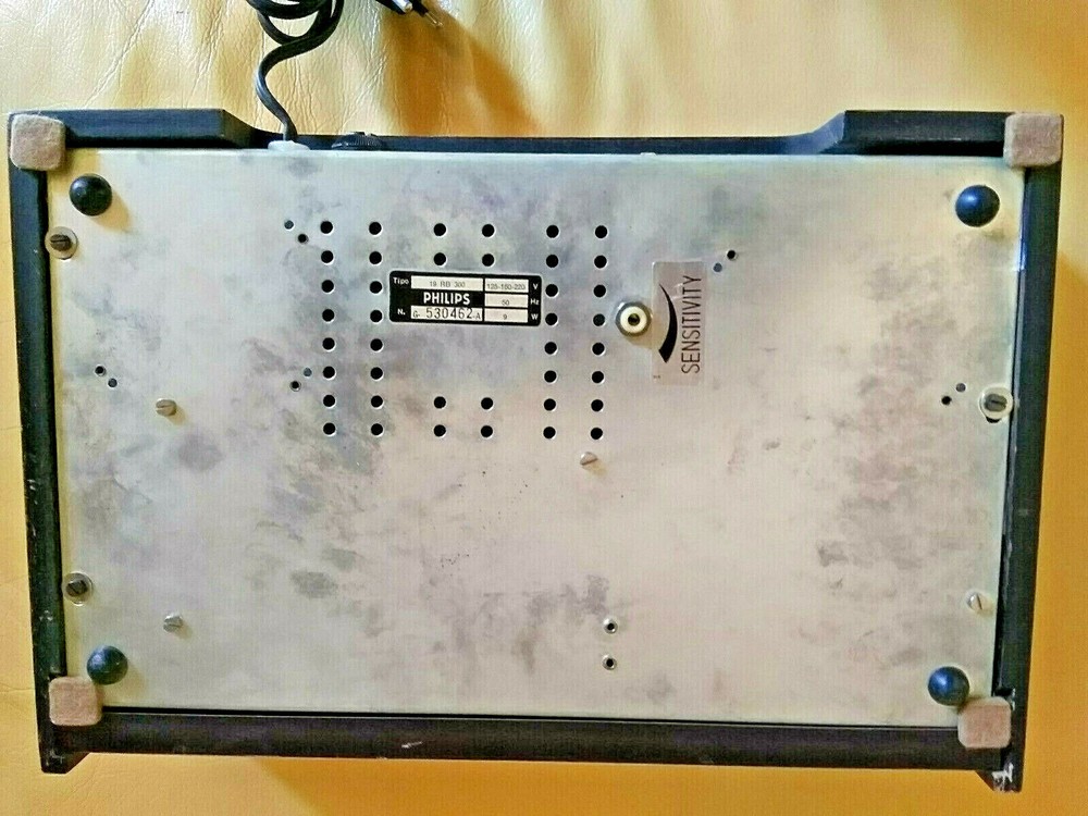 PHILIPS BROADCAST - SOLID STATE + LESA CASE-WORKING-VINTAGE-MODERNIZED