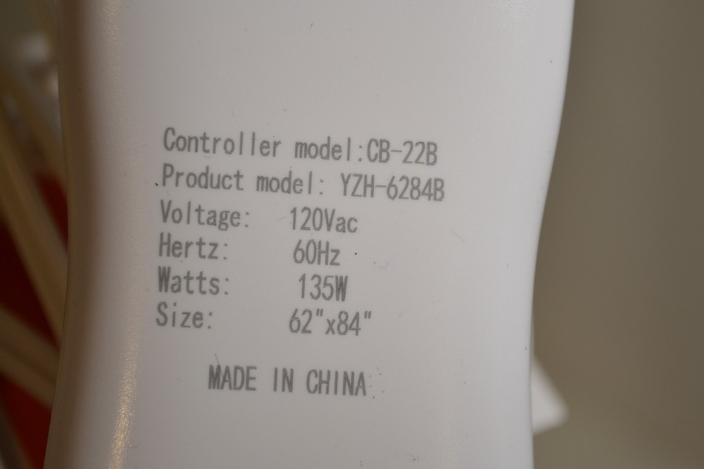 Controller Model: CB-22B Product Model: YZH-6284B