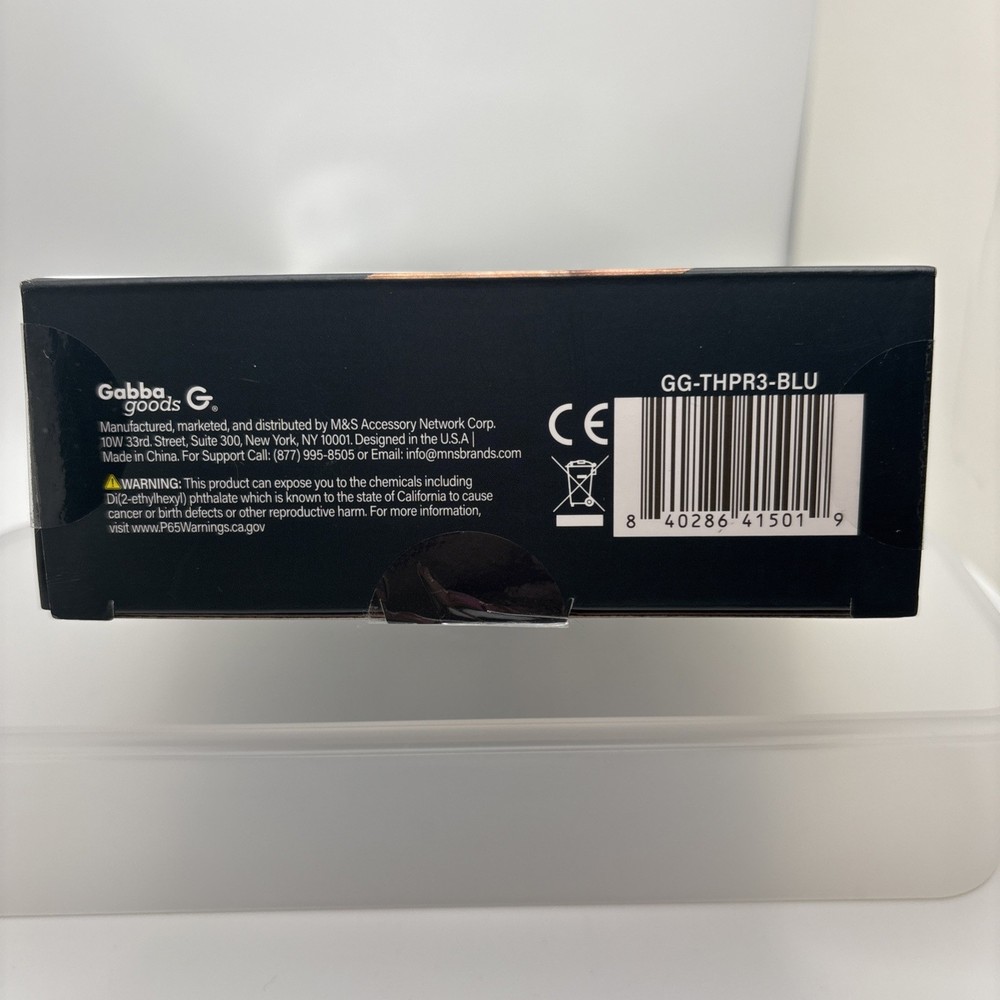 Gabba Goods Blue Mini Thermal Printer New Un-opened