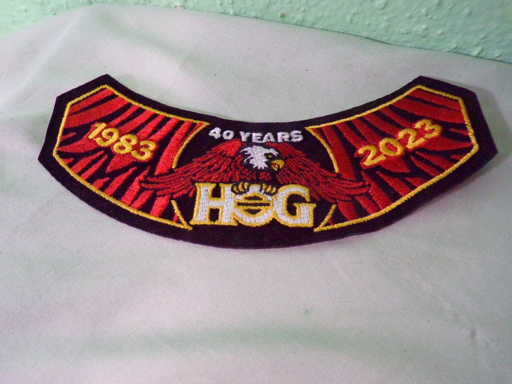 HOG Harley Davidson Owners Group Patch Badge New 2023