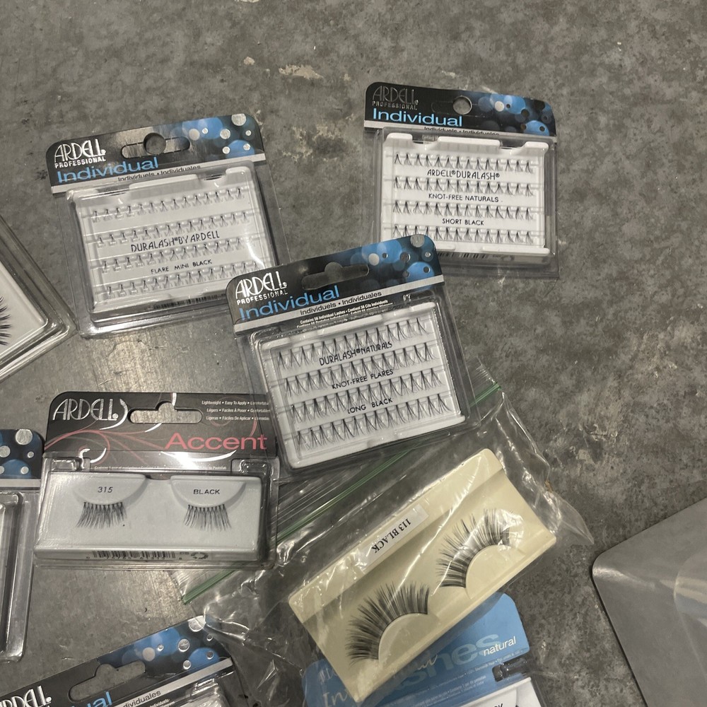 Eyelashes Lot 35pcs Assorted Brands