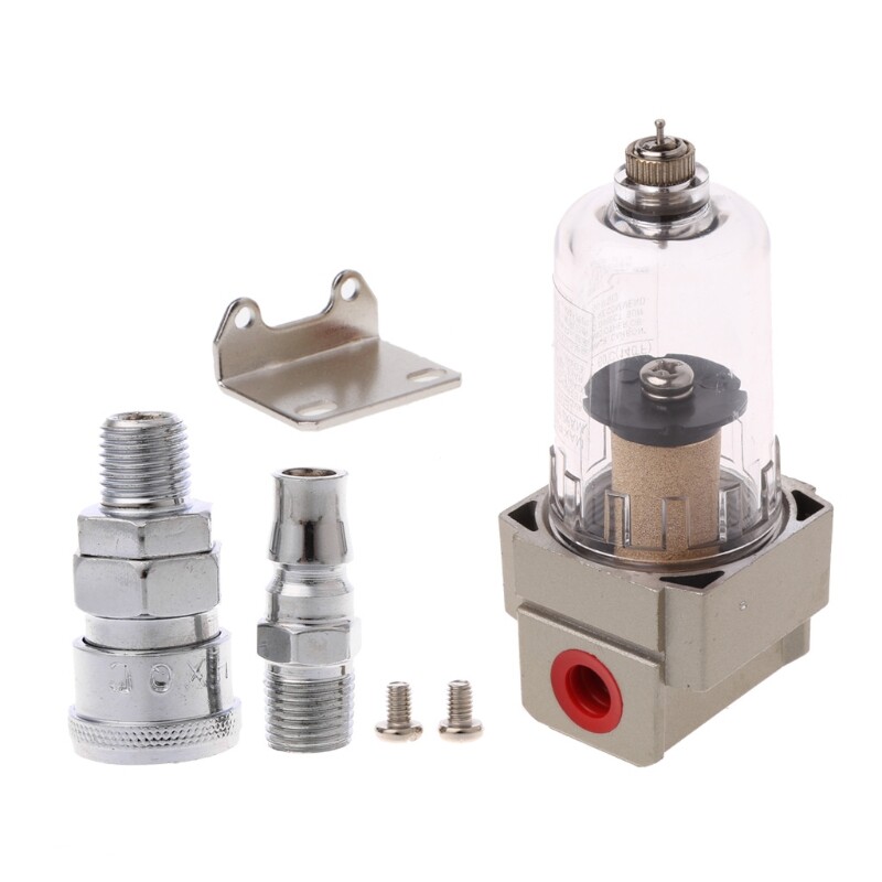 4 AF2000-02 Compressed Air Compressor In-Line Moisture Water Trap Filter