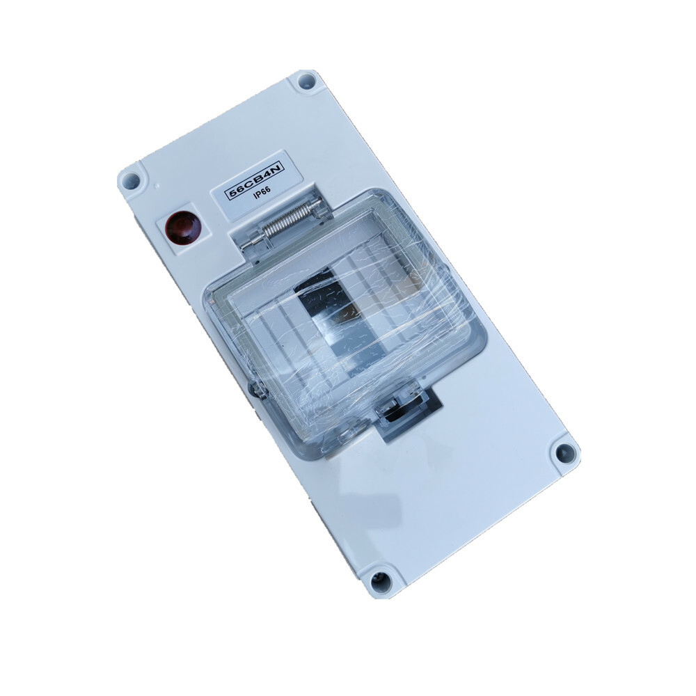 4 Pole Way Module Surface Mount Weatherproof Switchboard  Din Rail IP66 56CB4N
