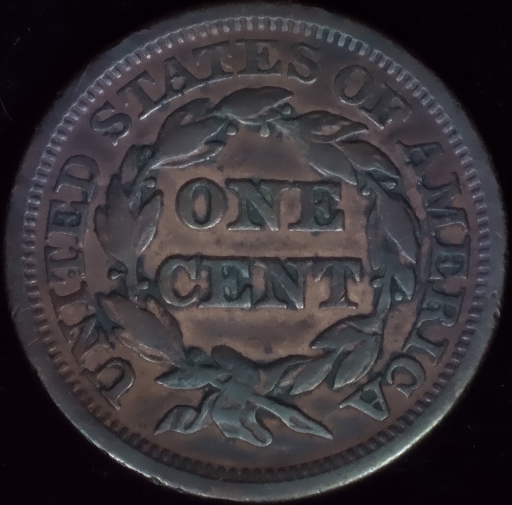 1846 Small Date Large Cent Ch. VF (1080p Video)