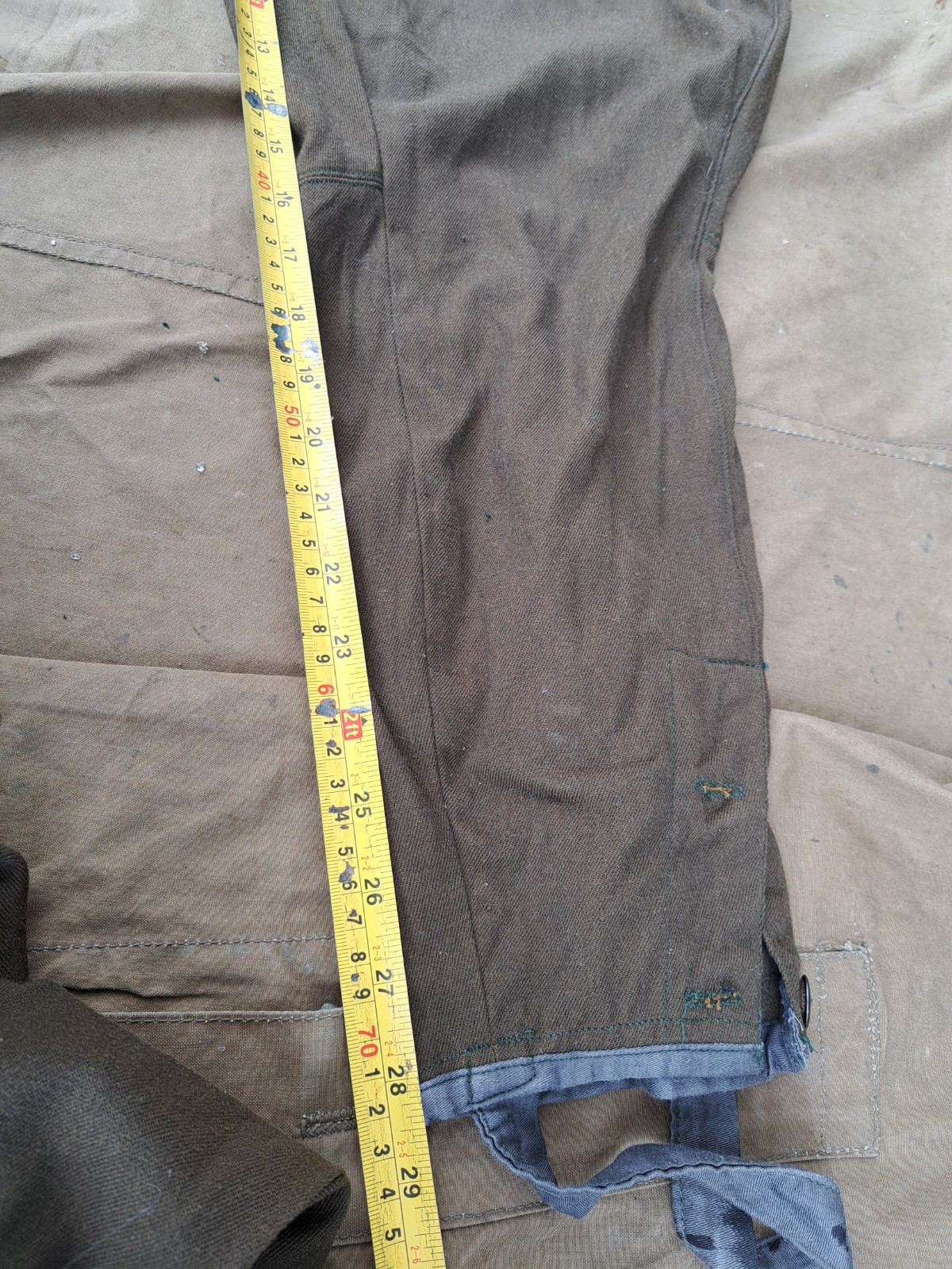 Soviet russian officer gimnasterka and pants gr.5 original WW2 new