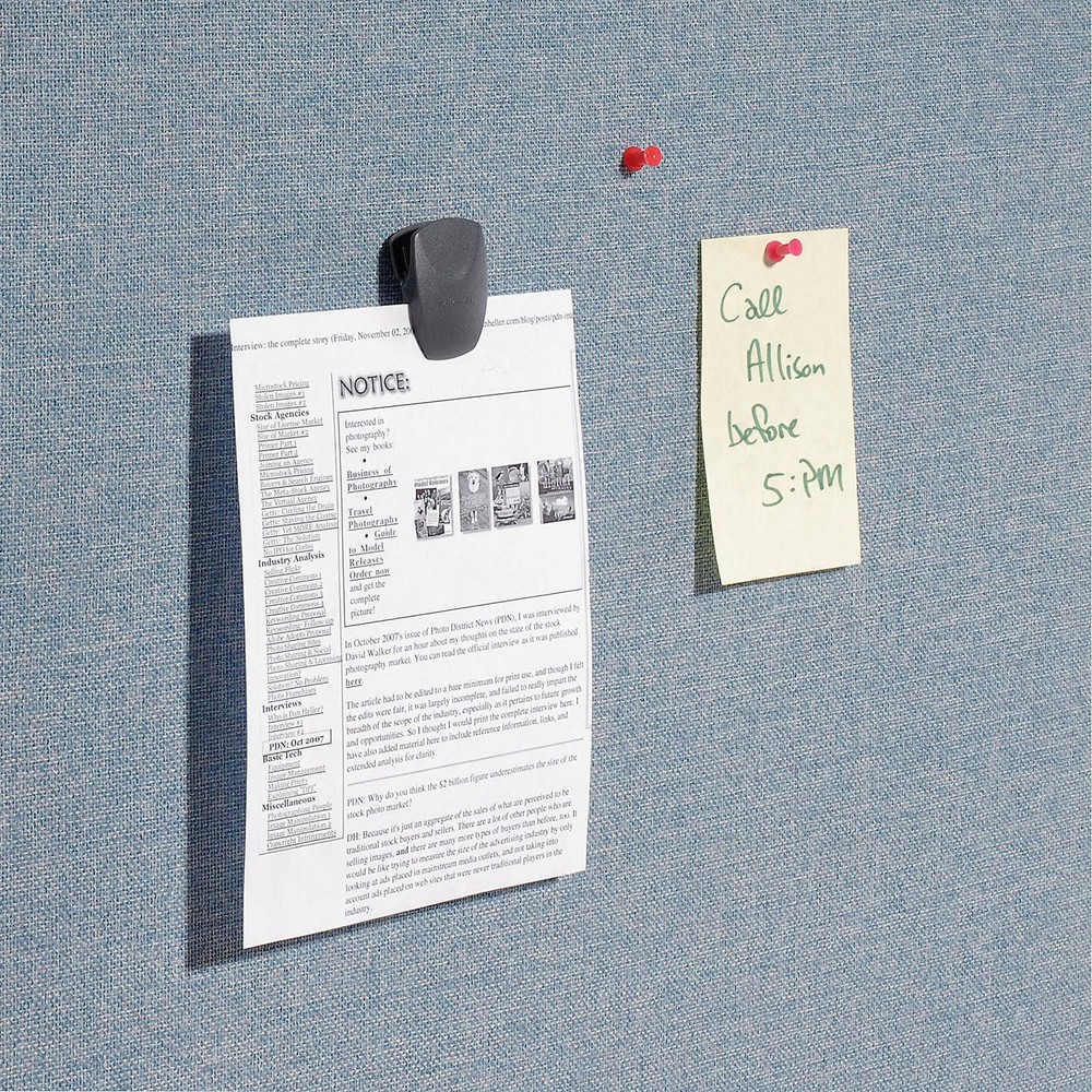 48-1/4"W x 63"H Mobile Office Partition Panel with Partial Window Blue