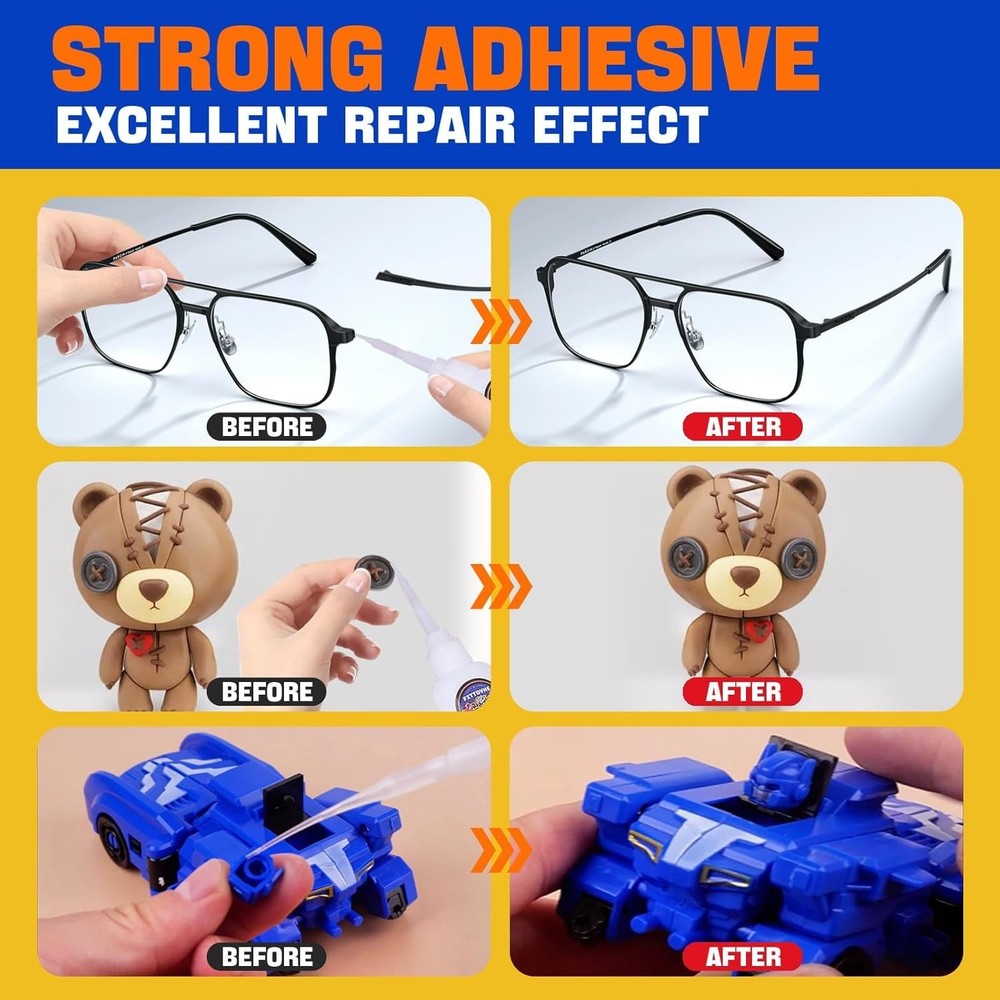 Ultimate 3D Printer Glue - Fast Drying, Clear & Versatile for All Materials