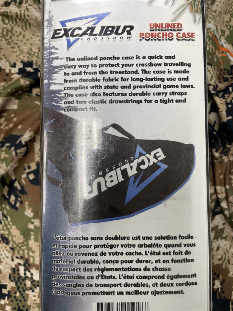 Excalibur Crossbow Unlined Poncho Case