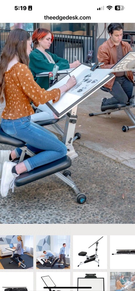 Ergonomic Foldable Desk