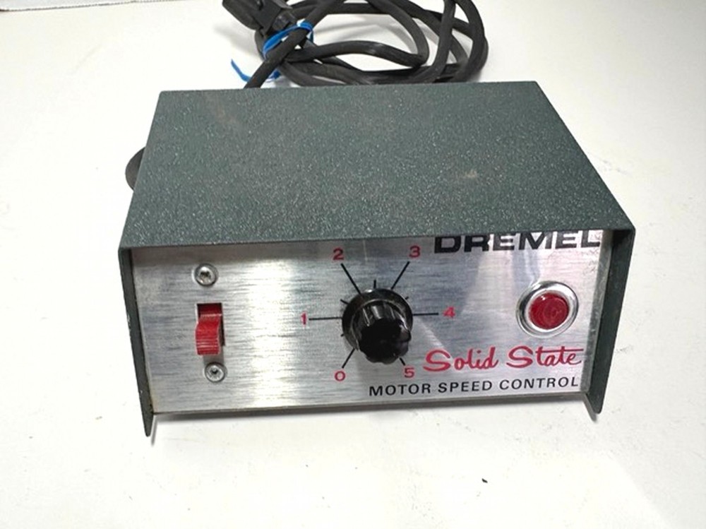 Vintage Dremel Solid State Motor Speed Control Model 219 Tested & Working
