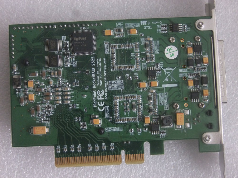 HighPoint RocketRAID 2522LF card / disk array card 2522 LF