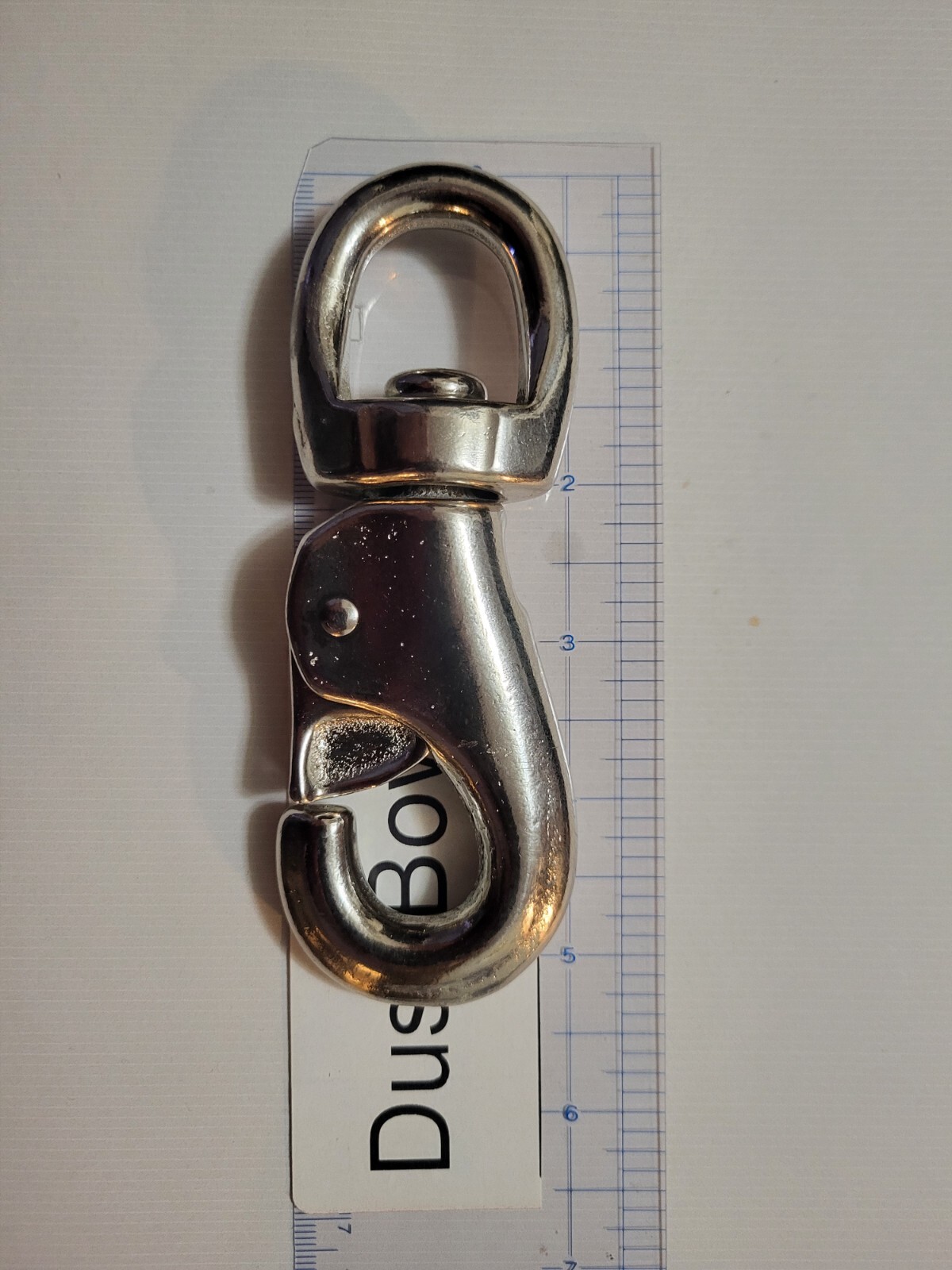 Steel Swivel Eye Bull Snap 5 1/8" Malleable Steel 700 SWL Heavy Duty 1" Eye