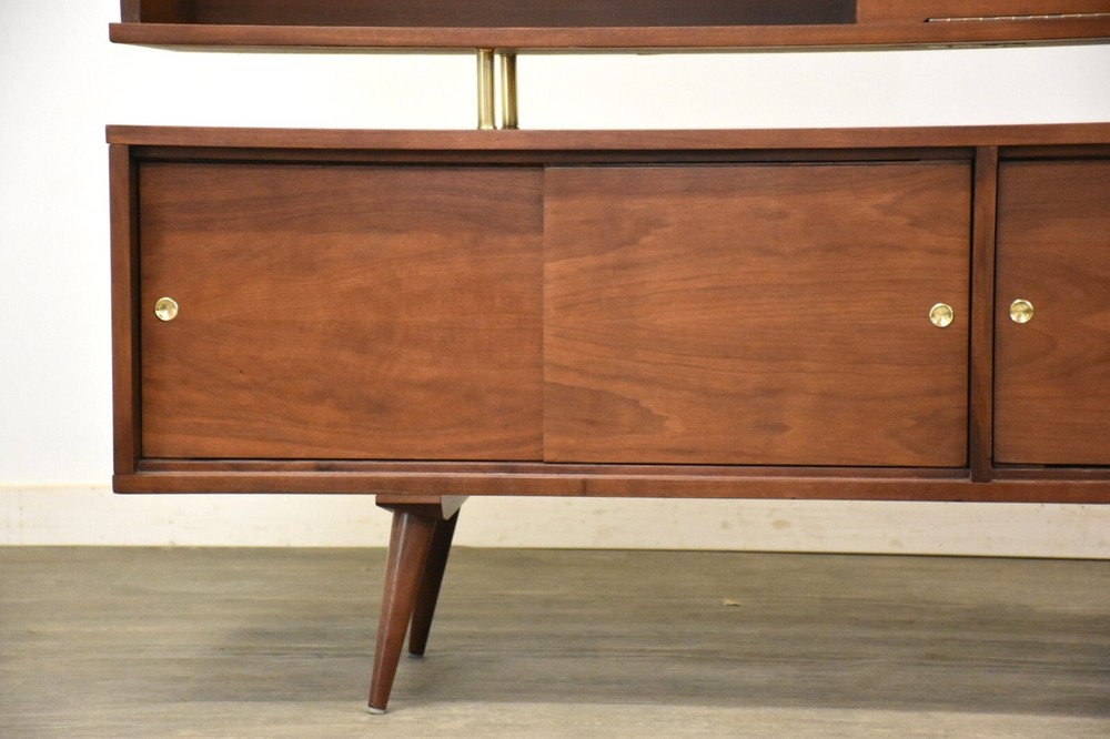 Refinished Walnut Sideboard Credenza