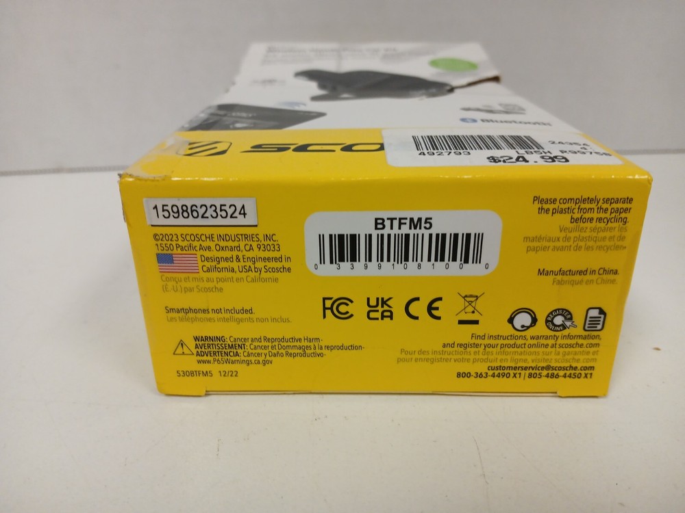 Scosche BTFREQ Wireless Hands-Free Car Kit (BTFM5)