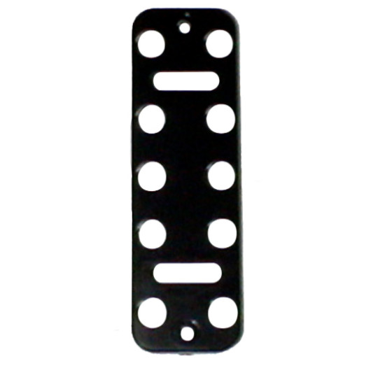 BUTTON PLATE 12 BUTTON BLACK # PH12-2