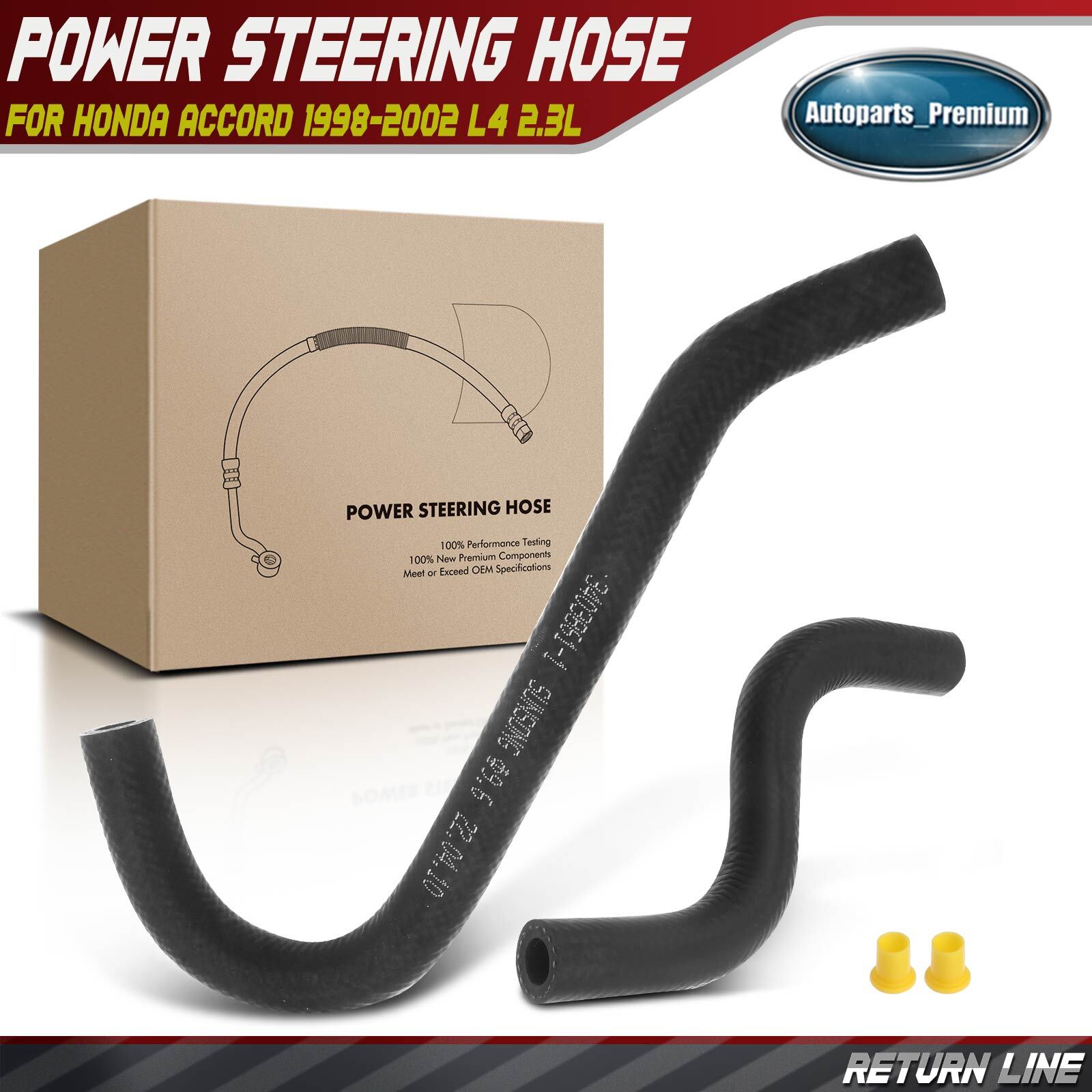 Power Steering Return Line Hose Assembly for Honda Accord 1998 1999-2002 2.3L