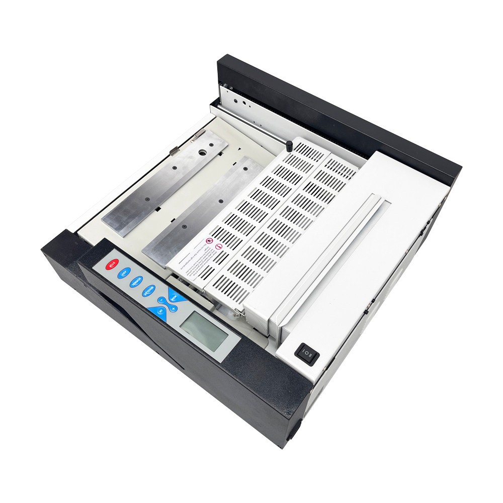 Glue Book Binding Machine 110V Automatic Hot Glue Book Binder With LCD screen
