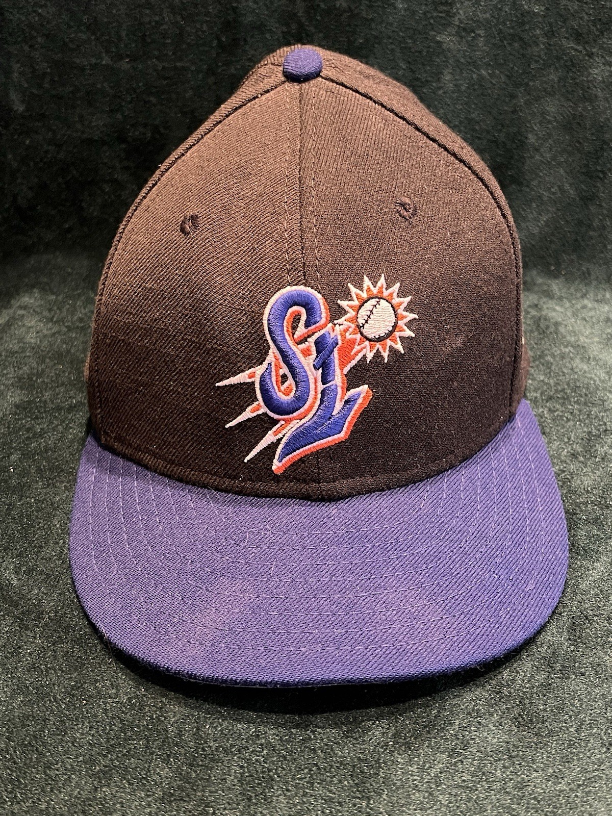 CLIFF FLOYD Game Used Hat/Cap ST LUCIE METS : 2006 Rehab NY Mets STEINER LOA