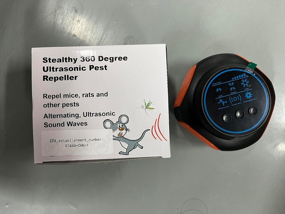 Electronic Repeller Plug In Pest Control Device for Ants Roaches Indoor