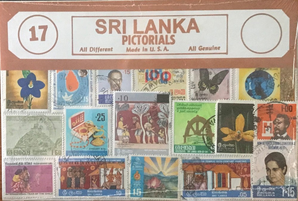 Stamp Packet - Sri Lanka