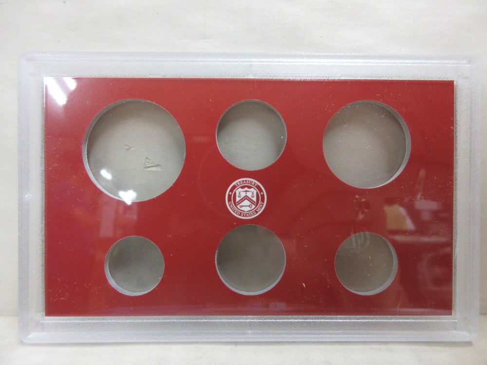 EMPTY PACKAGING Box Lenses & COA for 2004 United States Mint Silver Proof Set