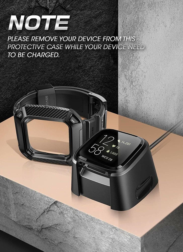 For Fitbit SENSE SUPCASE UB Pro Watch Bands Case Protective Replacement Strap