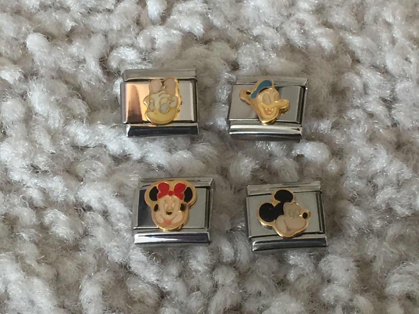 Disney 9mm Italian Add-A-Link Charms Stainless Steel 17 Different You choose