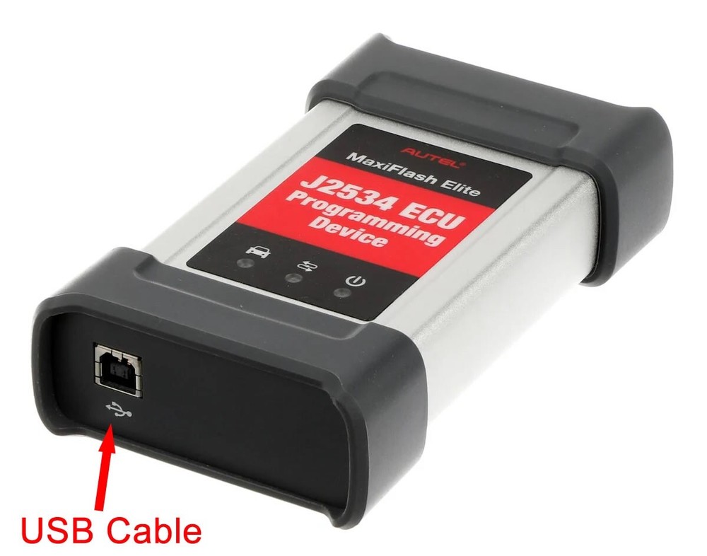 USB Data Cable Cord for Autel MaxiFlash VCI Elite J2534 ECU Programming Device