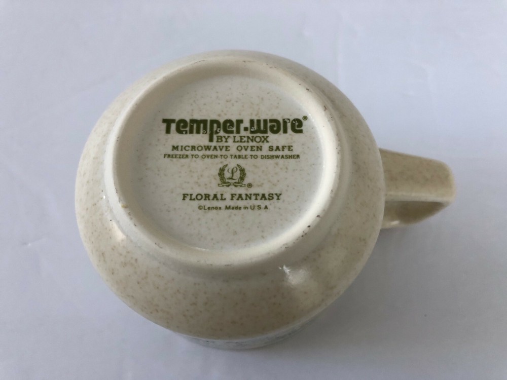 Lenox China Floral Fantasy Temperware Temper-ware - TEA CUP