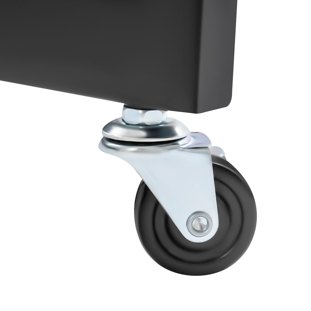 360° Rollable Round Stand Ring Stand Clothes Rack Height Adjustable 66lbs Load
