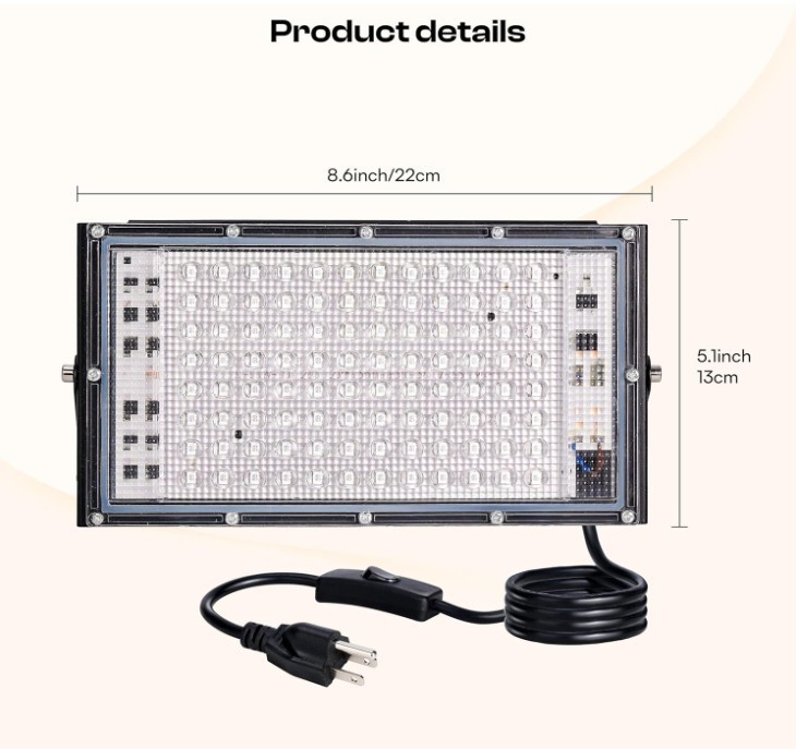 Caydo 50W LED Exposure Unit UV Screen Printing Light Adjustable Stand Cyanotype