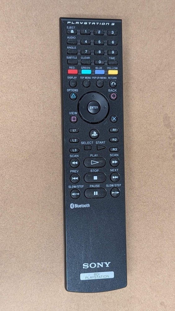 Remote from Sony - 2000s Electronics Gaming Accessories (Plastic, Rubber PlayS