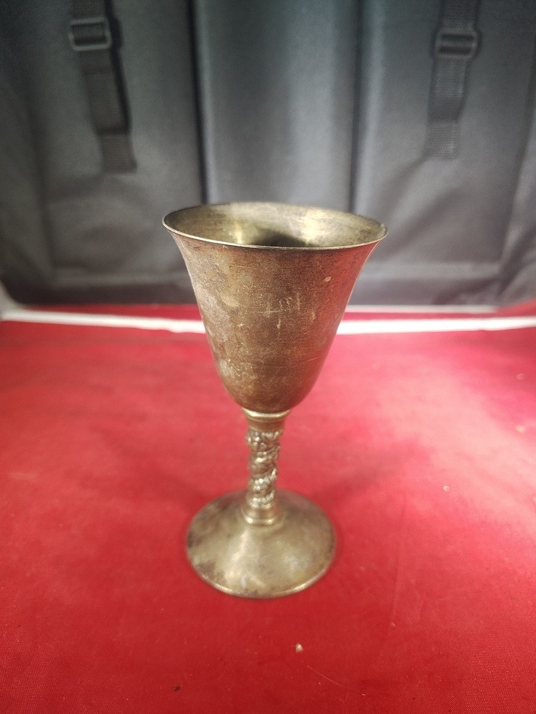 Vintage FB Rogers Silverplate Chalice Goblet Made in Spain Read Description