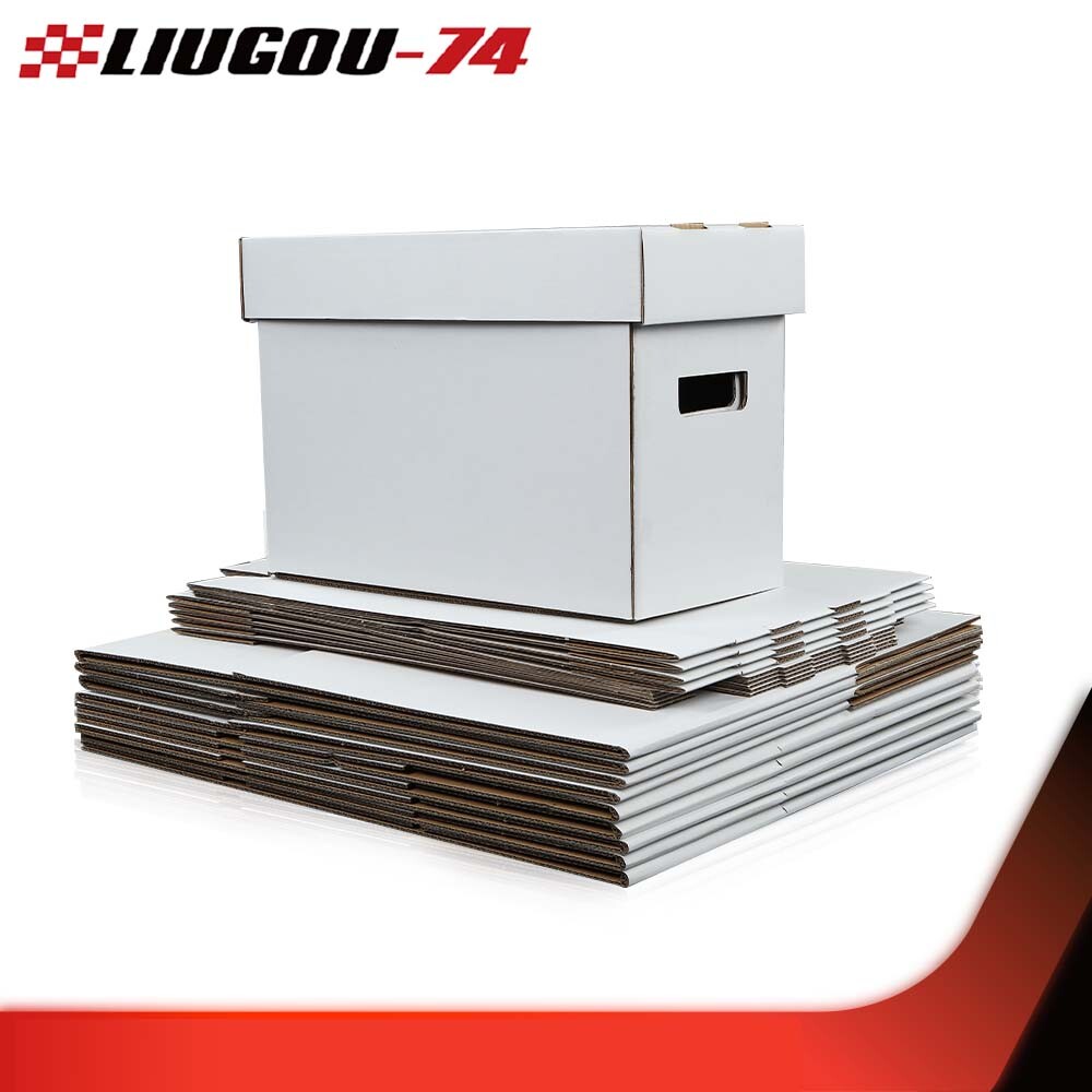 10Pc Comic Books Storage Boxes Short Holds 150-175 Stackable Durable Archive New