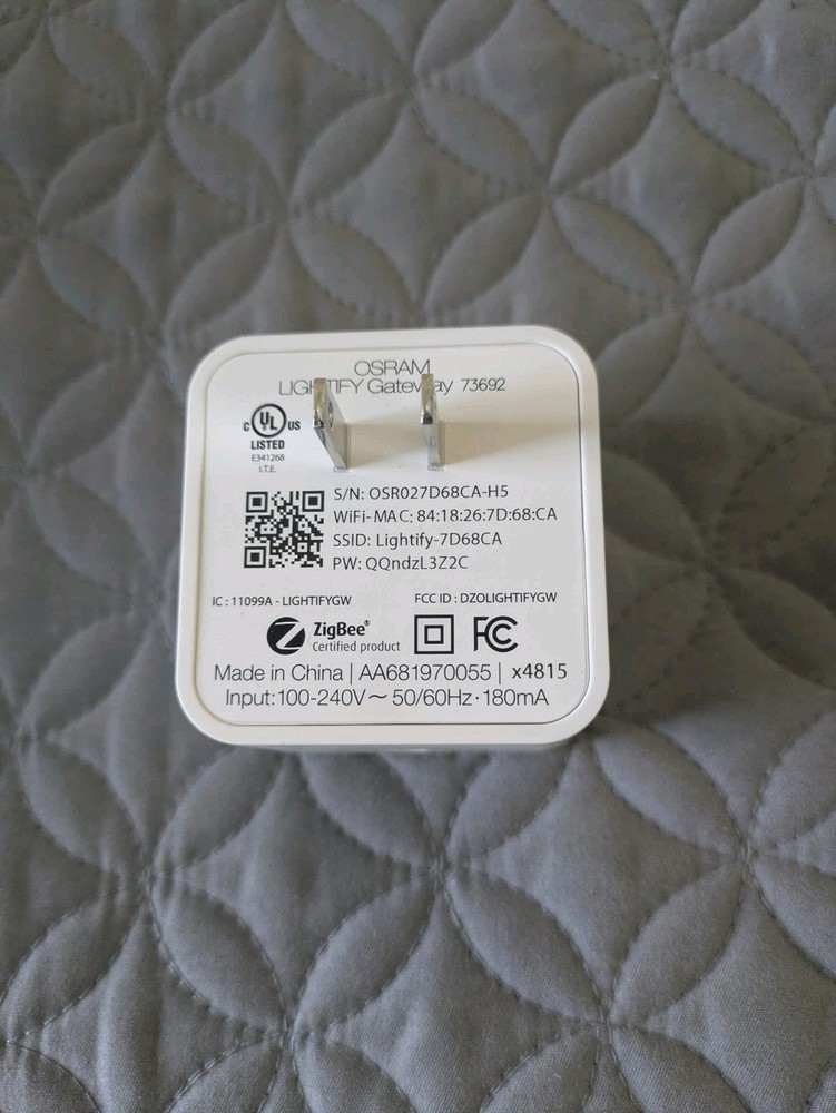 OSRAM SYLVANIA Lightify Wi-Fi Gateway 73692