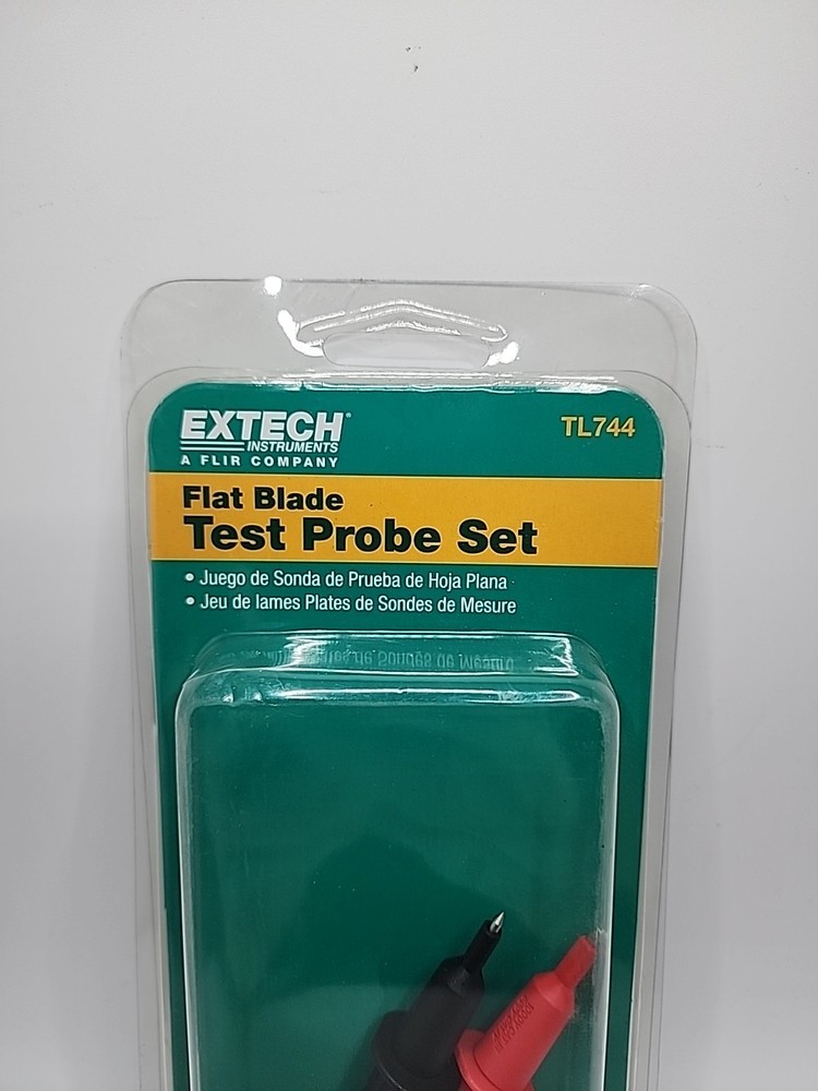 Extech TL744: Flat Blade Test Probe Set