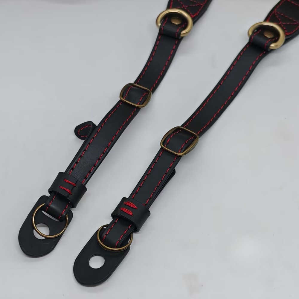 Leather Neck Shoulder Strap 3C for Digital Camera Mirrorless DSLR TLR CCD